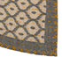 Artisan Hand Loomed Cotton Table Runner - Gray with Yellow Stitching - 18"x96" - ARCADIA HOME